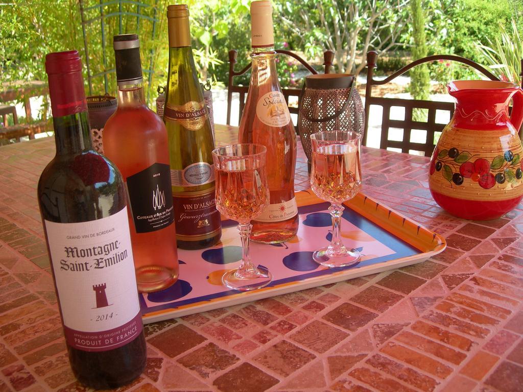 Régusse B&B Villa Les Tamaris מראה חיצוני תמונה
